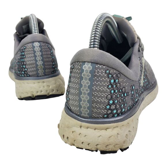 BROOKS Shoes GLYCERIN 17 Womens Size 8 Gray Running Sneaker Athletic 1202831B070 - Picture 4 of 13